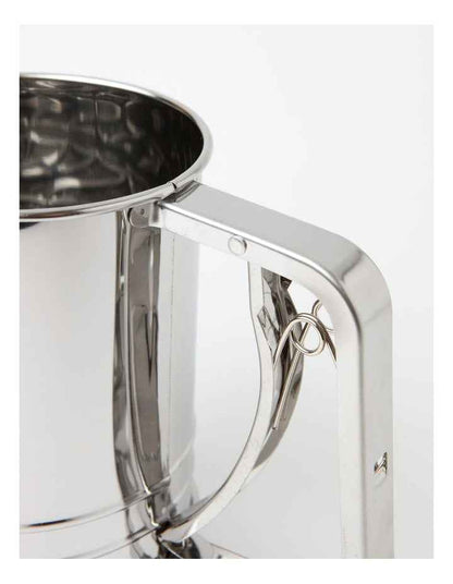 3 Cup Flour Sifter in Silver