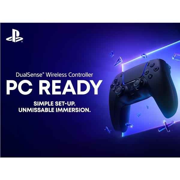 PC DualSense Wireless Controller + USB Cable (Midnight Black)