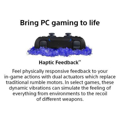 PC DualSense Wireless Controller + USB Cable (Midnight Black)