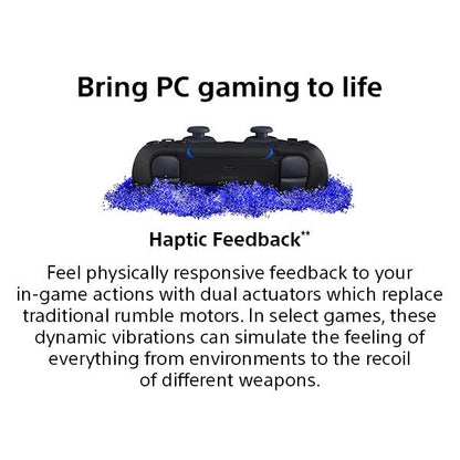 PC DualSense Wireless Controller + USB Cable (Midnight Black)