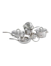 7 Piece Cookset in Stainless Steel
