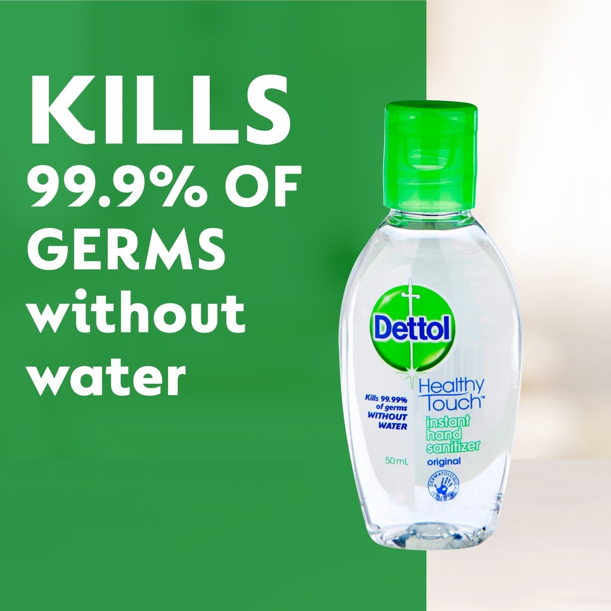 Dettol Original Instant Liquid Hand Sanitiser 50ml
