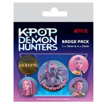 KPOP Demon Hunters - Huntrix Badge Pack