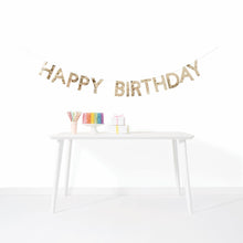 Happy Birthday Foil Bunting