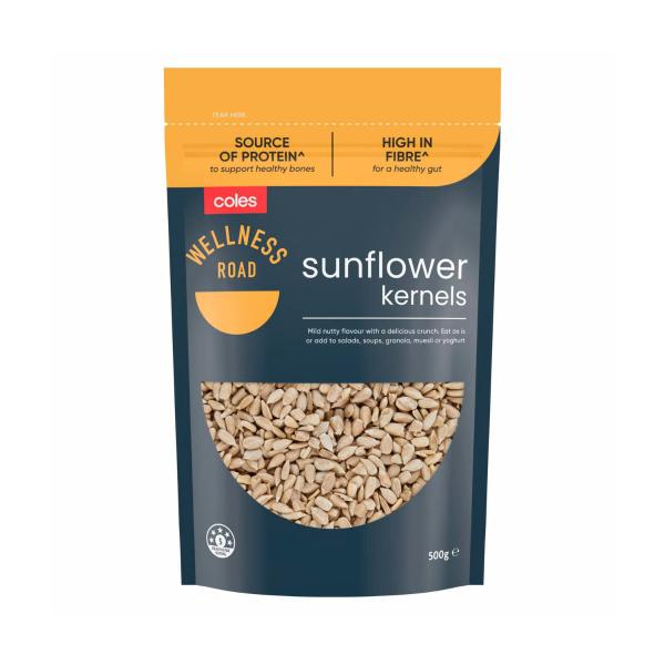 WELLNESS ROAD SUNFLOWER KERNELS:500G