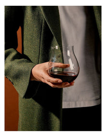 Stemless RedB+ Glass Set Of 4 in Clear