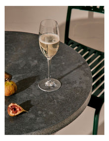 Outdoors Sparkling Glasses Set Of 4 in Clear