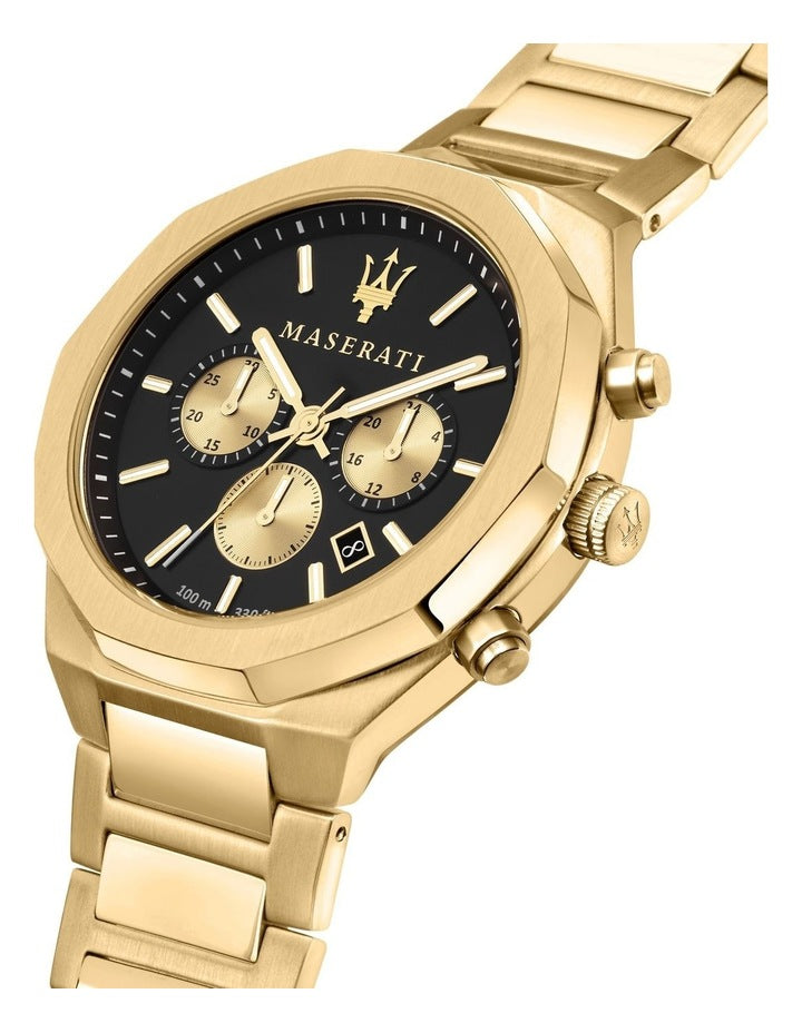 Maserati Stile Gold Watch
