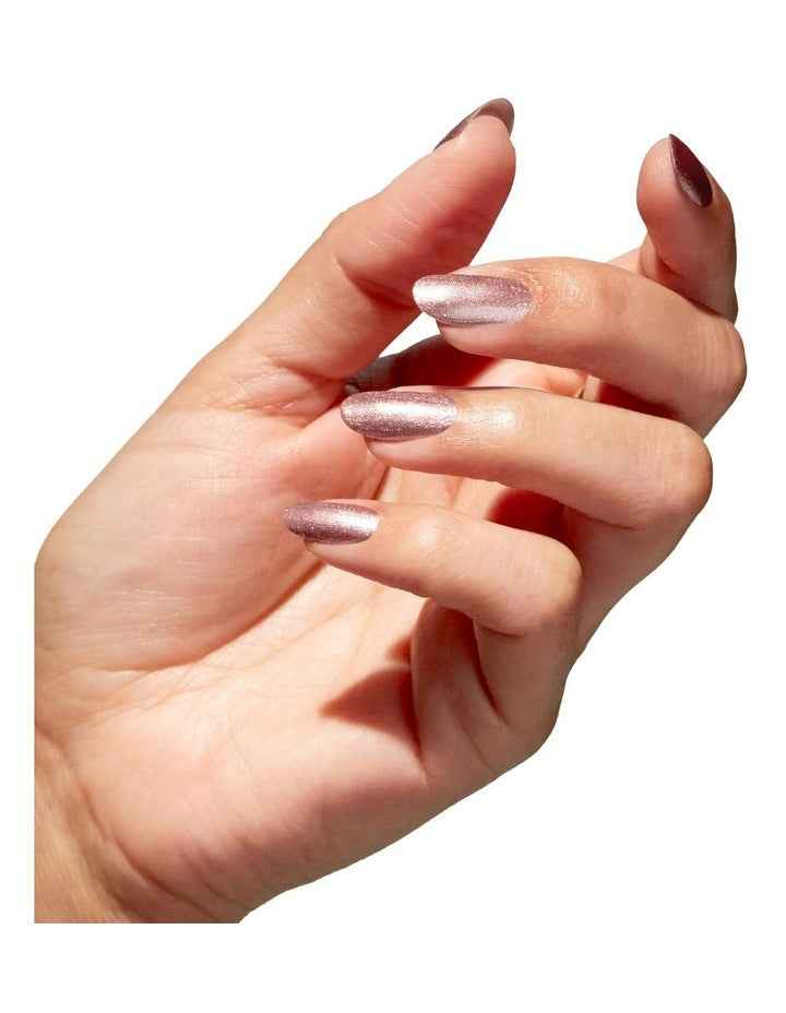 Nature Strong Intentions are Rose Gold Nail Polish