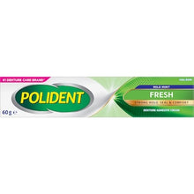 Polident Adhesive Cream Fresh Mint For Dentures & Partials 60g