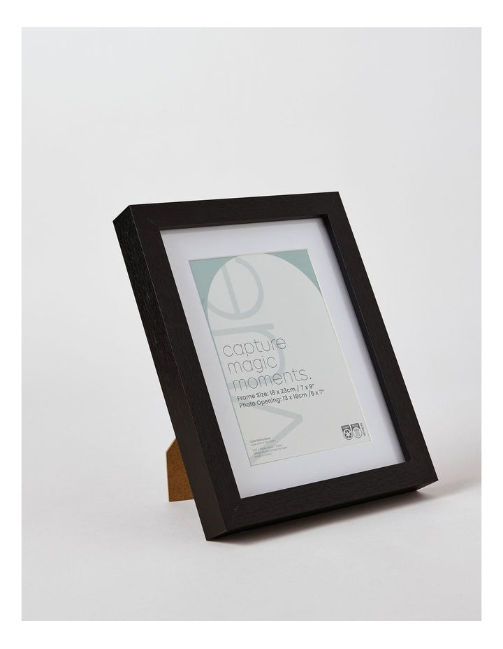 Black Photo Frame 18x23/13x18cm