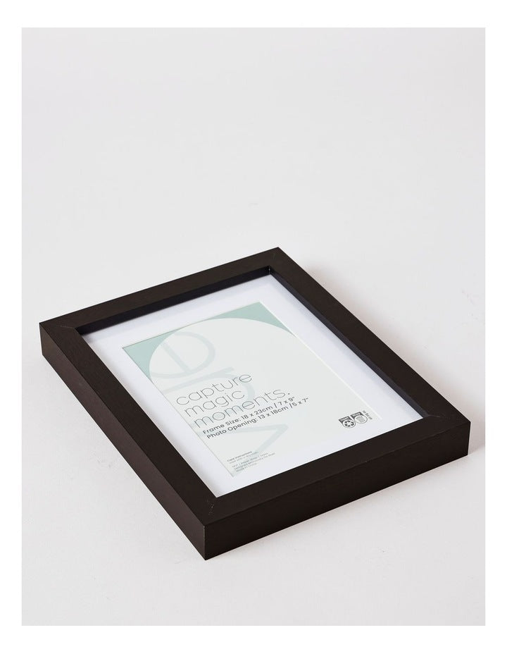 Black Photo Frame 18x23/13x18cm