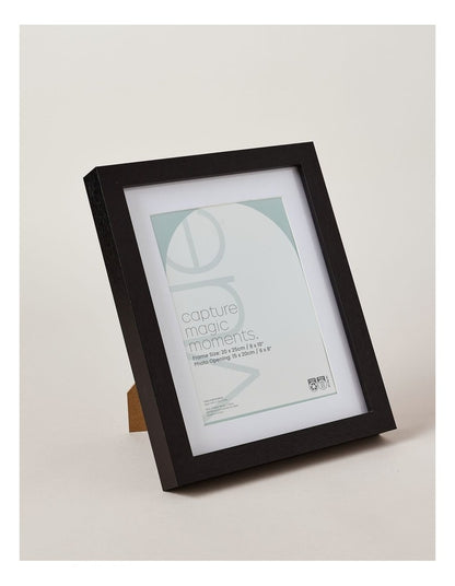 Photo Frame 20x25/15x20cm in Black
