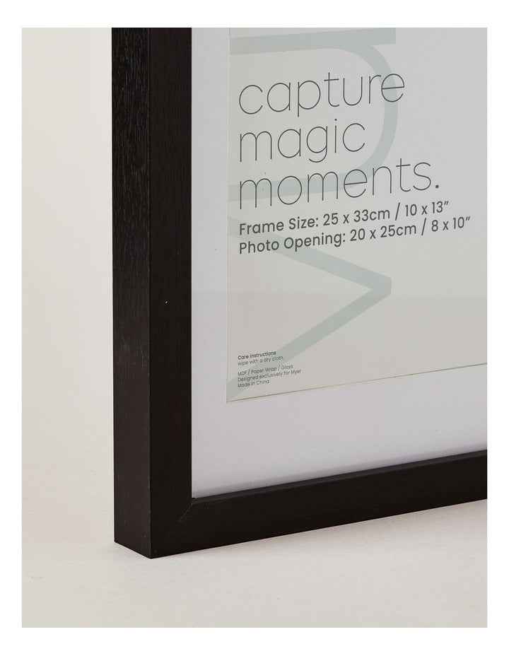 Black Photo Frame 25x33/20x25cm