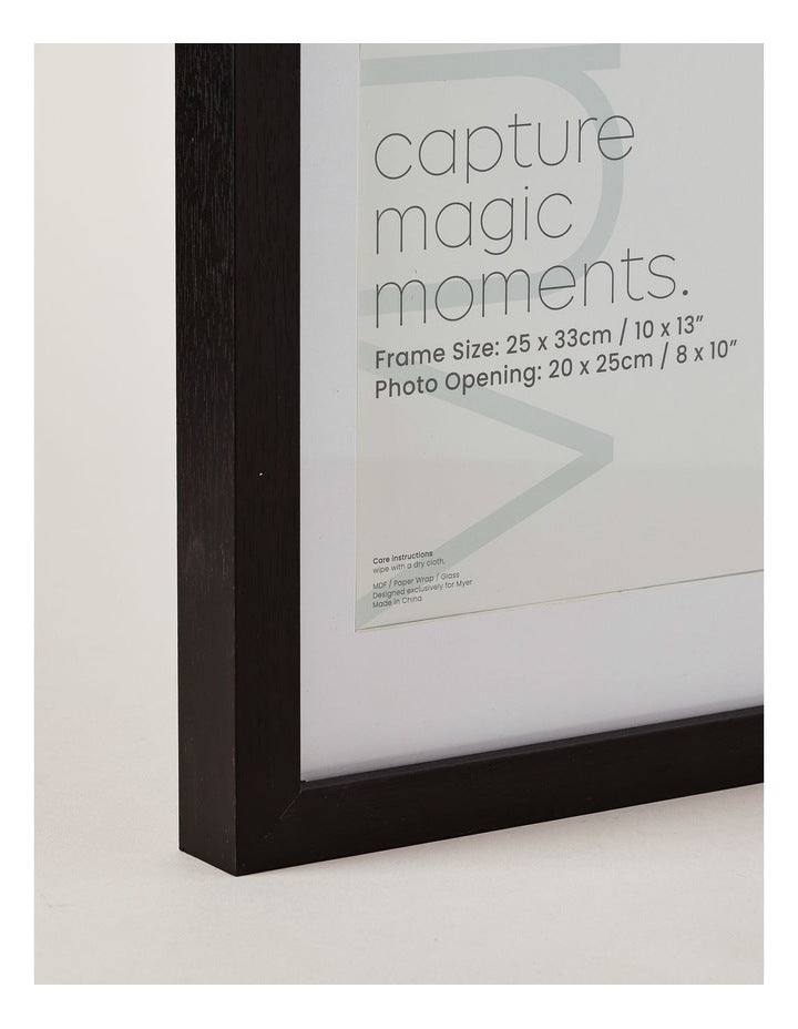 Black Photo Frame 25x33/20x25cm