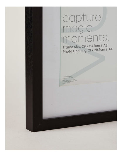 Photo Frame A3/A4 in Black