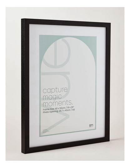 Photo Frame 40x50cm/A3 in Black