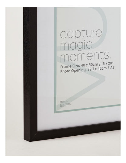 Photo Frame 40x50cm/A3 in Black