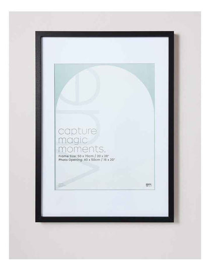 Black Photo Frame 50x70/40x50cm
