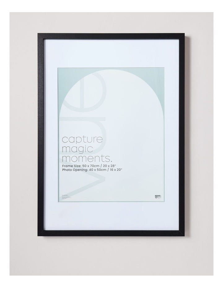 Black Photo Frame 50x70/40x50cm
