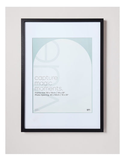 Black Photo Frame 50x70/40x50cm
