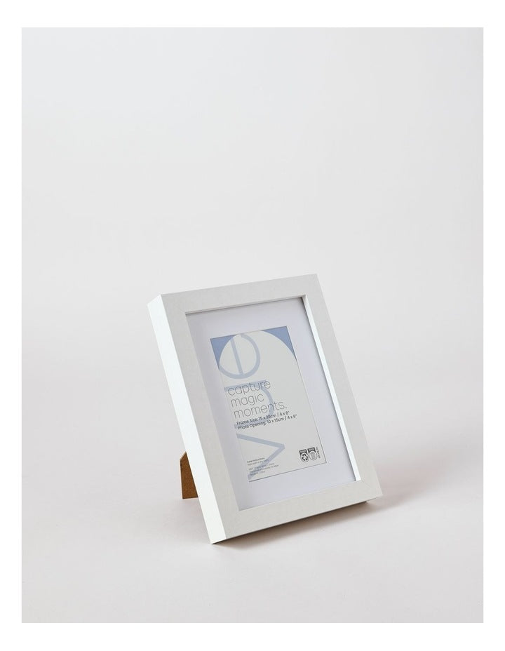 Photo Frame 15x20/10x15cm in White