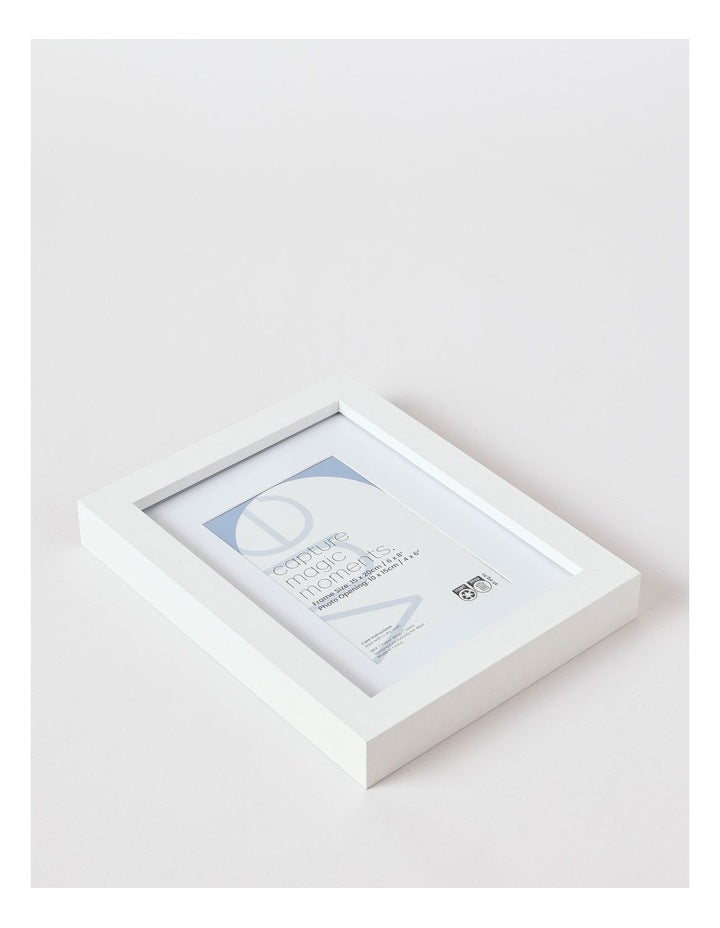 Photo Frame 15x20/10x15cm in White