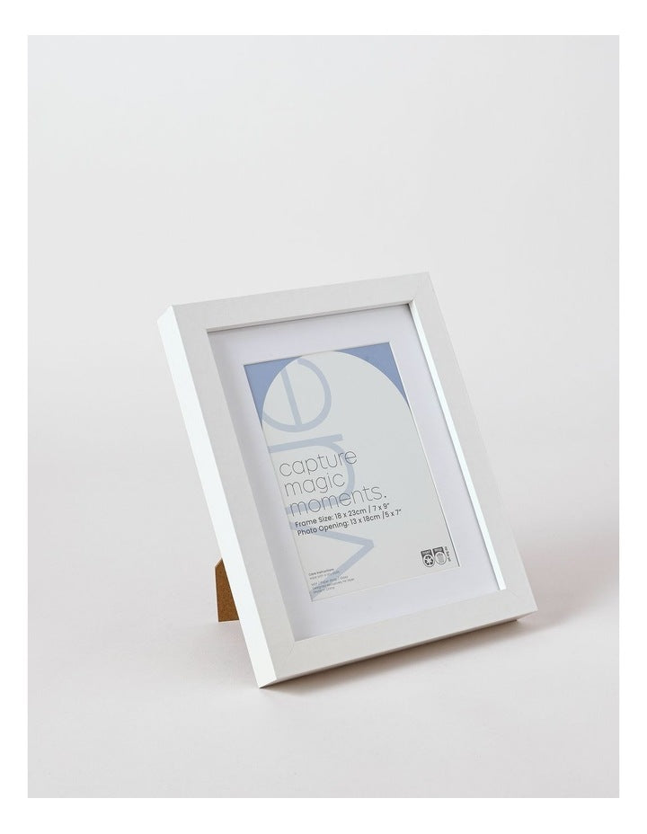 Photo Frame 18x23/13x18cm in White