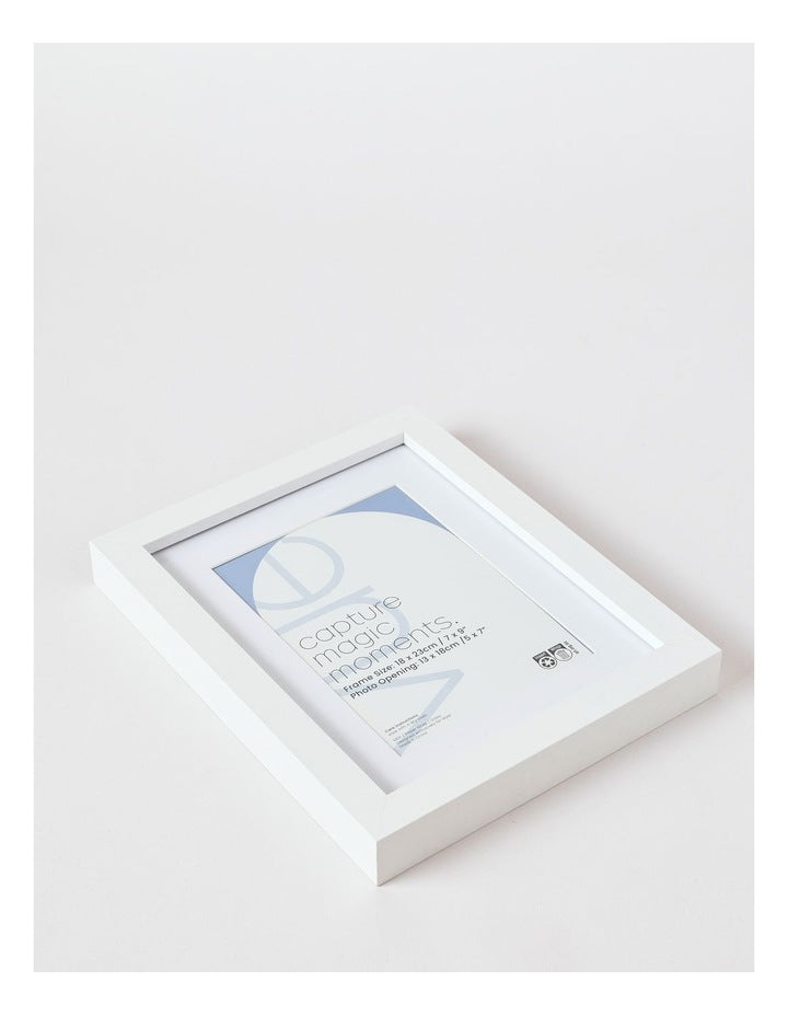 Photo Frame 18x23/13x18cm in White