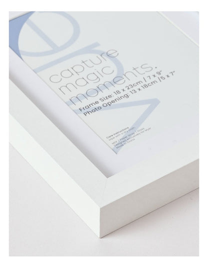 Photo Frame 18x23/13x18cm in White