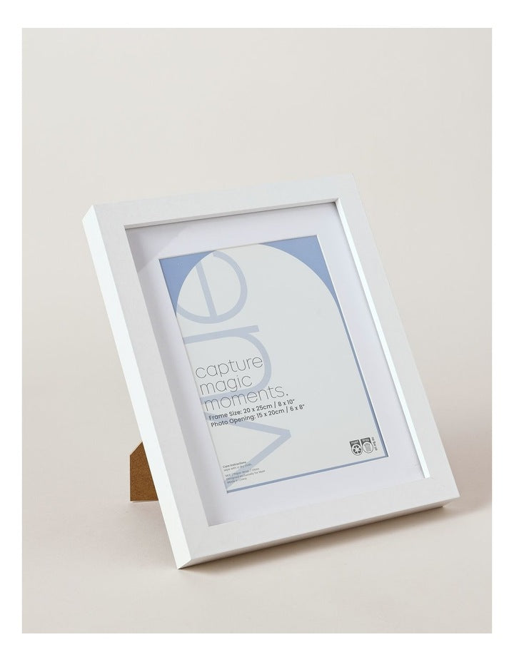 Photo Frame 20x25/15x20cm in White