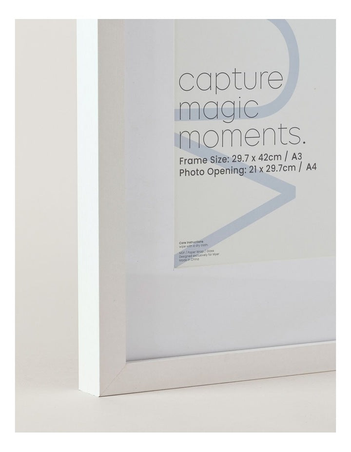 Photo Frame A3/A4 in White
