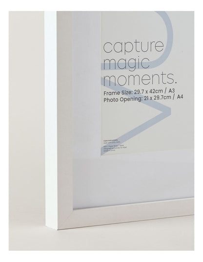 Photo Frame A3/A4 in White