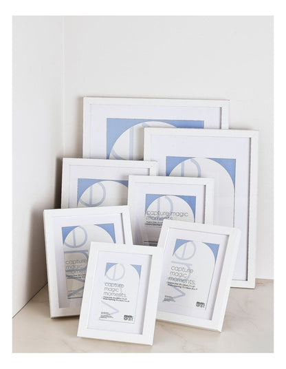 Photo Frame A4/Double 10x15cm in White