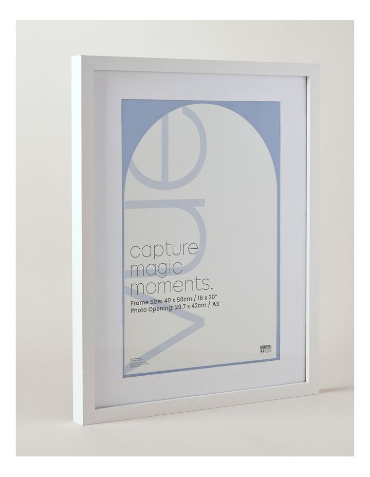 Photo Frame 40x50cm/A3 in White