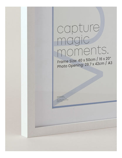 Photo Frame 40x50cm/A3 in White