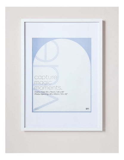 Photo Frame 50x70/40x50cm in White
