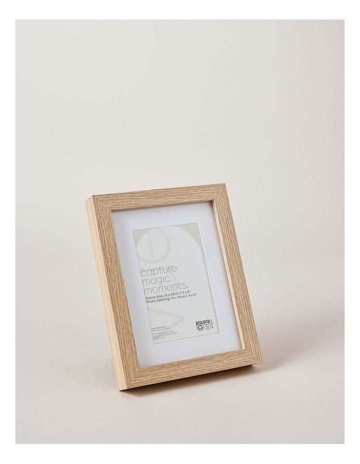 Natural Photo Frame 15x20/10x15cm