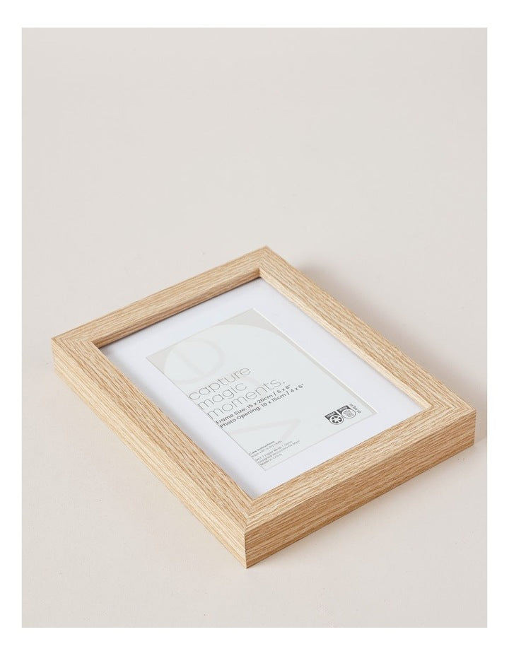 Natural Photo Frame 15x20/10x15cm