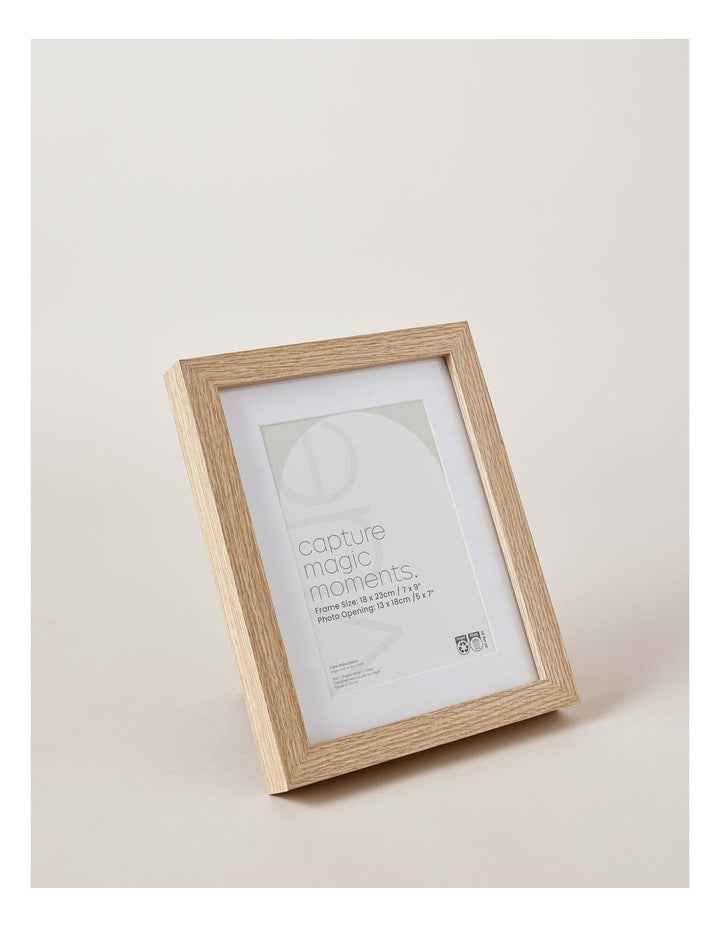 Photo Frame 18x23/13x18cm in Natural