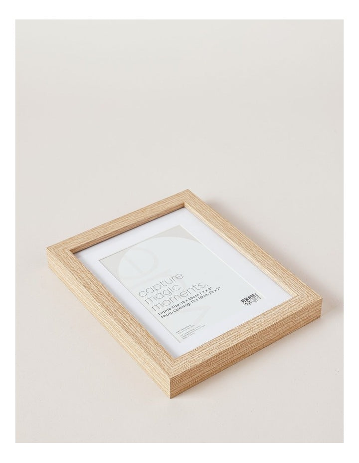 Photo Frame 18x23/13x18cm in Natural