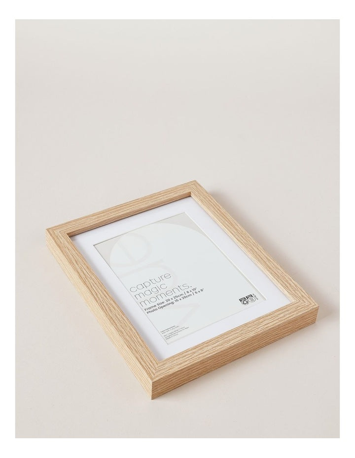 Photo Frame 20x25/15x20cm in Natural