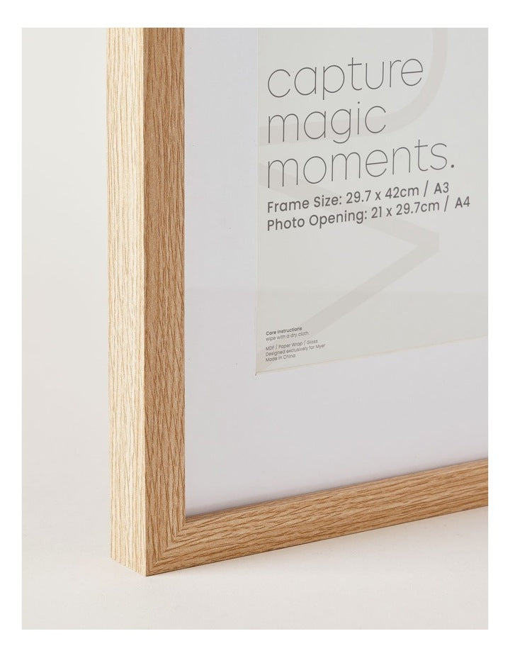 Photo Frame A3/A4 in Natural