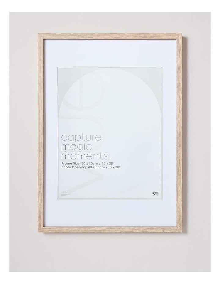 Photo Frame 50x70/40x50cm in Natural