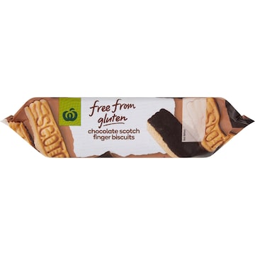 Woolworths Free From Gluten Chocolate Scotch Finger 160g