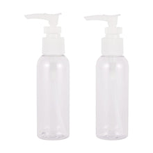 OXX Travel 2 Pack Pump Bottles - White and Clear
