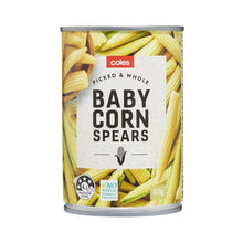 COLES CORN SPEARS YOUNG 410G