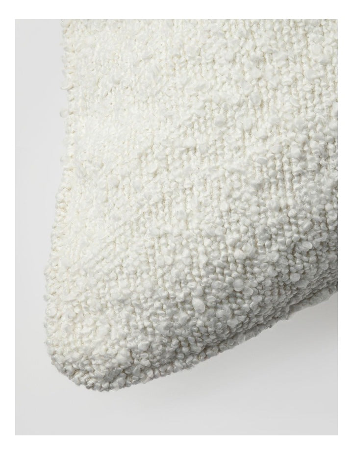Boucle Cushion in Cloud