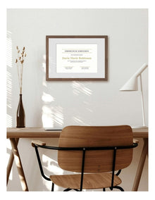 Australian Made Timber Certificate Photo Frame A3/A4 in Chestnut