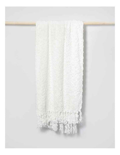 Boucle Throw in Cloud